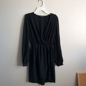 formal black dress